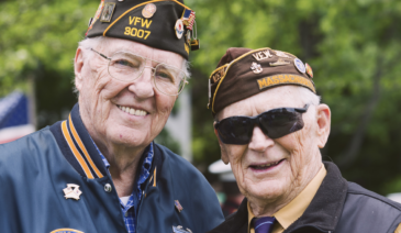 Two veterans.