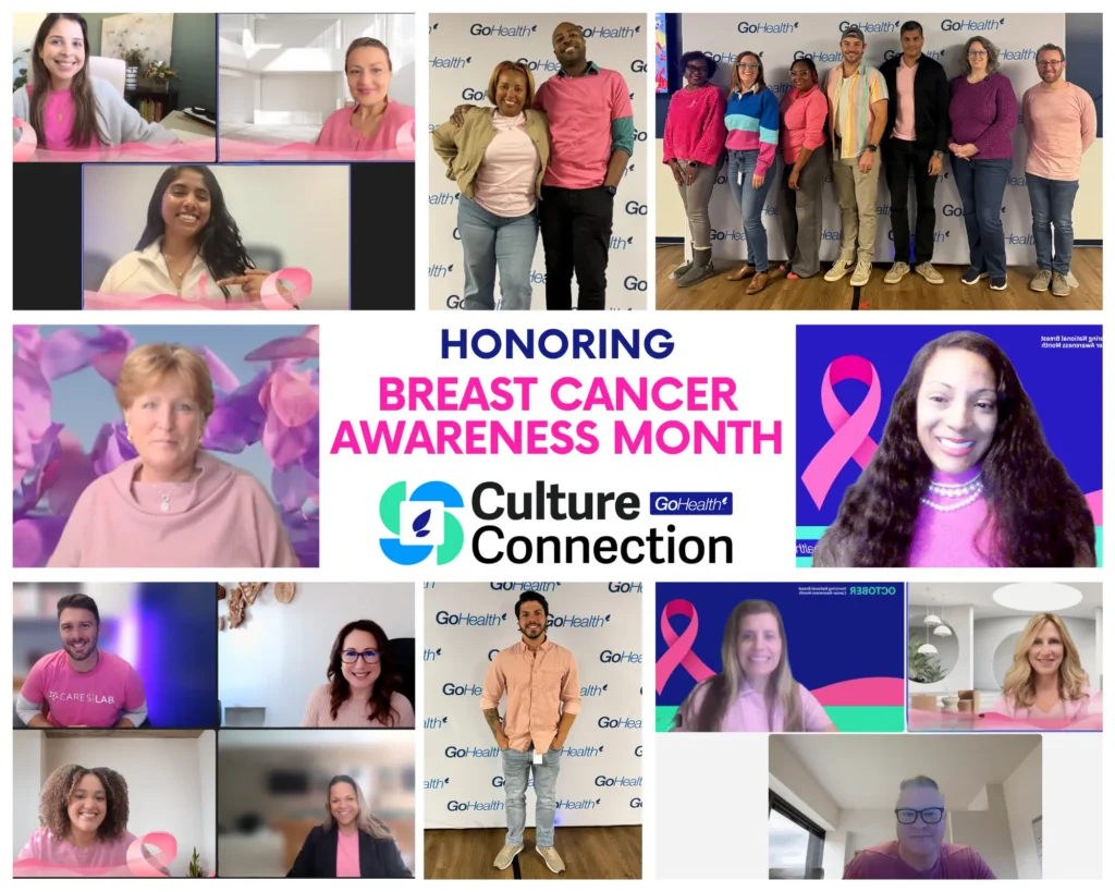 Collage of images of GoHealth employees.